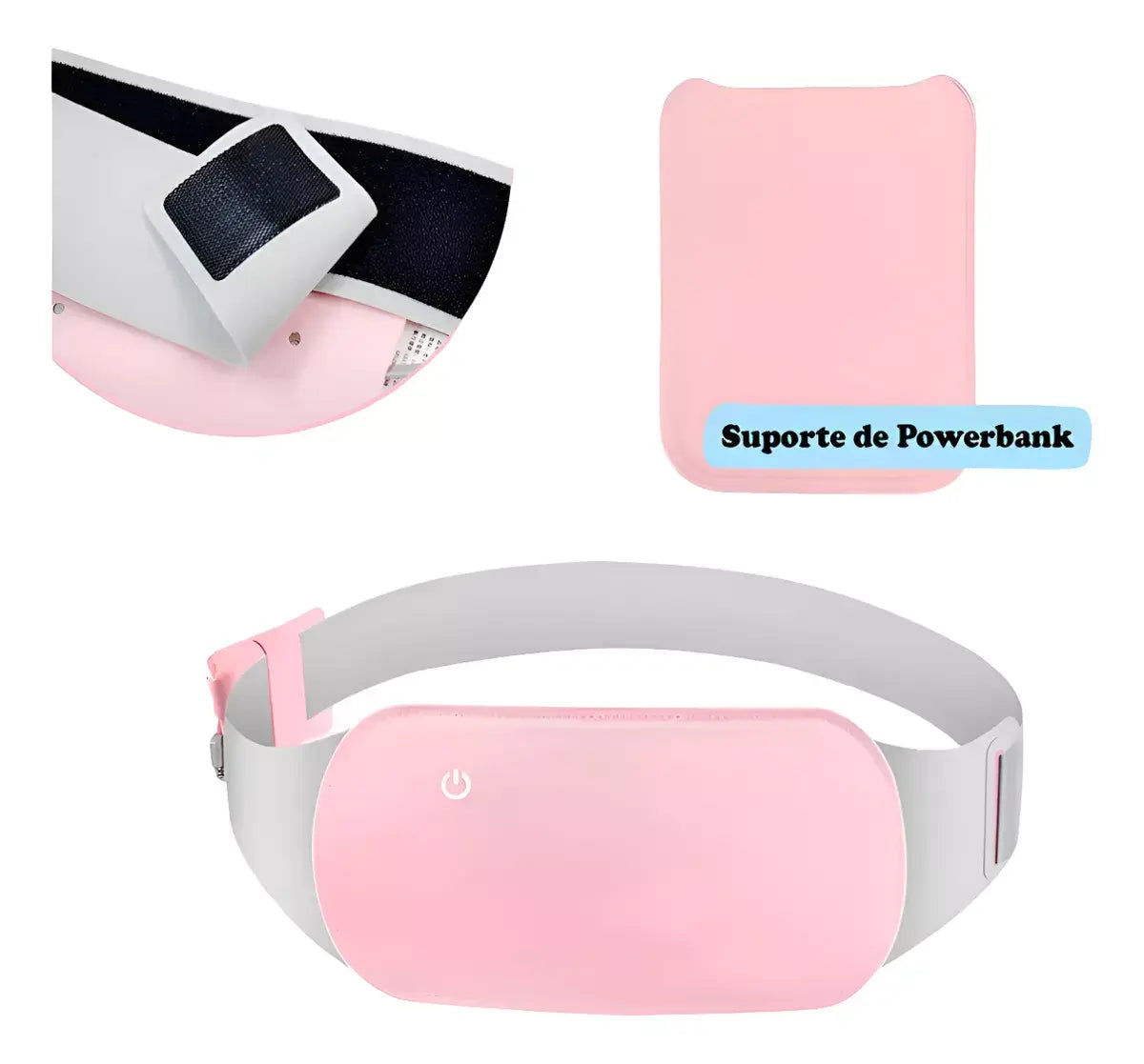 BYE CÓLICOS | Banda Térmica Recargable para Dolor Menstrual