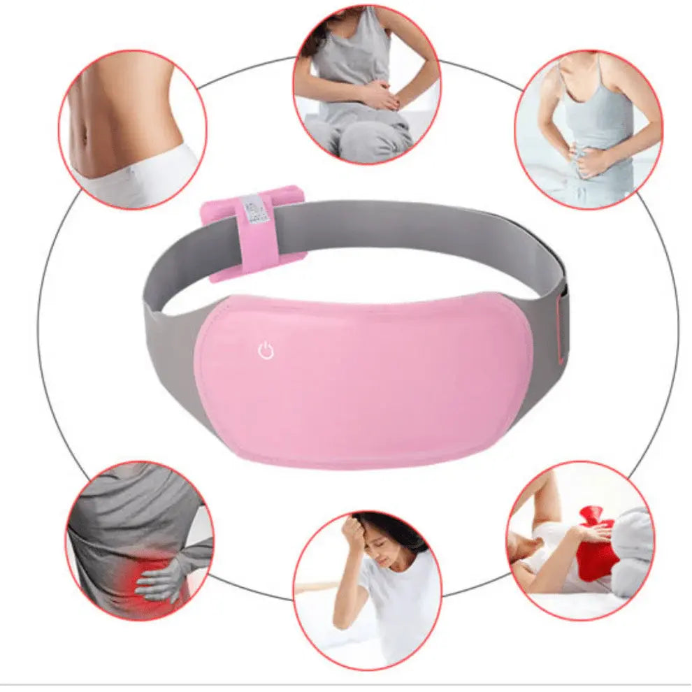 BYE CÓLICOS | Banda Térmica Recargable para Dolor Menstrual